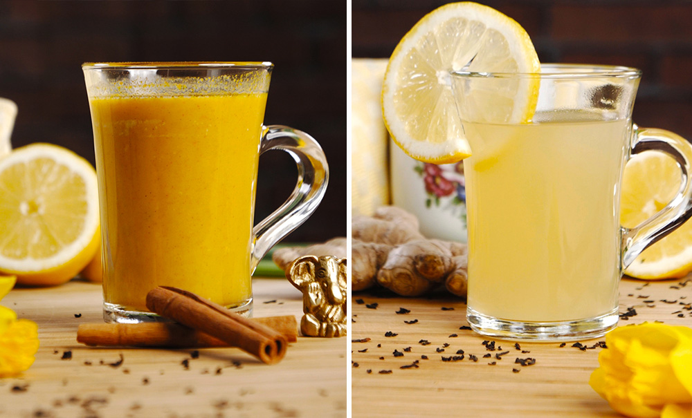 Goldene Milch & Knoblauch Tee: Wundermittel bei Erkältung