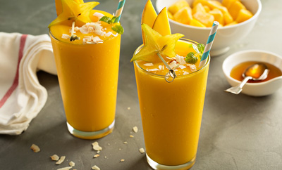Mango-Kokos-Chia-Drink